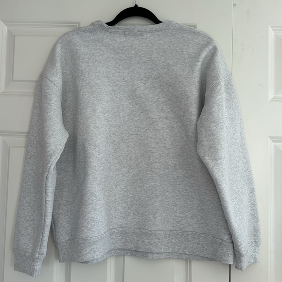 Mayfair Empathy Gray Crewneck Fleece Sweatshirt M/L - Picture 5 of 5